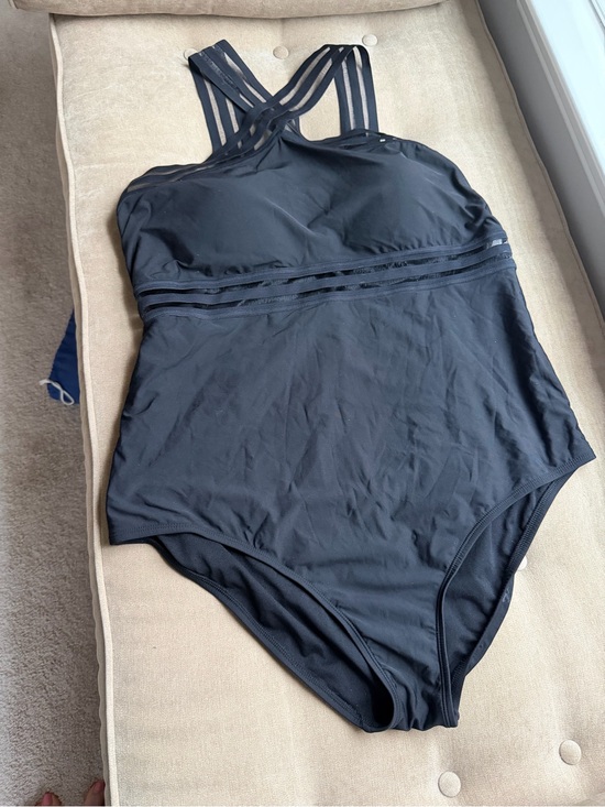 Apt. 9 Other - Apt. 9 Black Strappy One-Piece Swimsuit - Women Swim